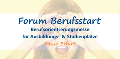 TrustPromotion Messekalender Logo-Forum Berufsstart Erfurt in Erfurt
