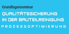 TrustPromotion Messekalender Logo-Grundlagenseminar Qualitätssicherung in der Bauteilreinigung - Prozessoptimierung in Frankenthal (Pfalz)