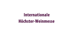 TrustPromotion Messekalender Logo-Internationale Höchster Weinmesse in Frankfurt am Main