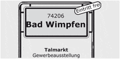 TrustPromotion Messekalender Logo-Talmarkt in Bad Wimpfen