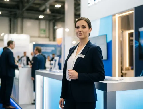 Welche Kleidung trägt professionelles Messepersonal?