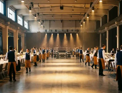 Wie beeinflusst die Größe eines Münchner Eventgeländes den Personalbedarf?
